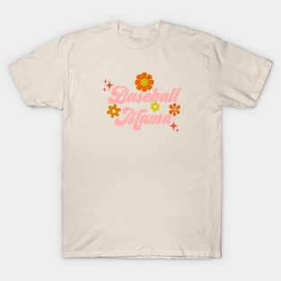 Baseball Mama - Pink T-Shirt